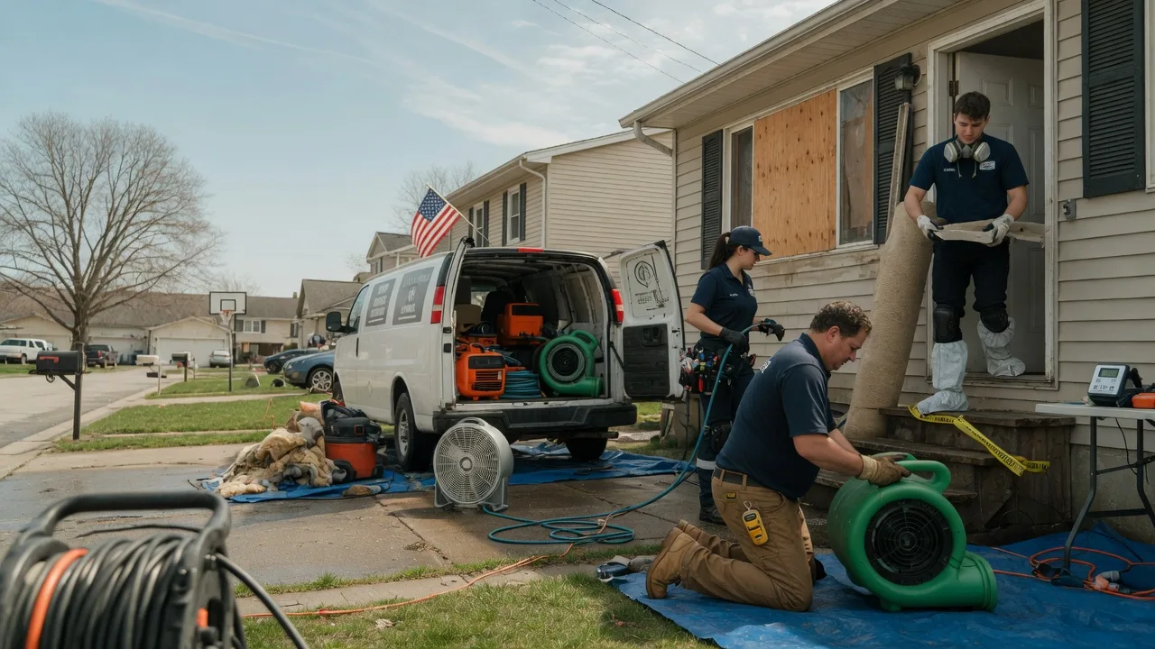 Water Damage Restoration in Gove, KS near me